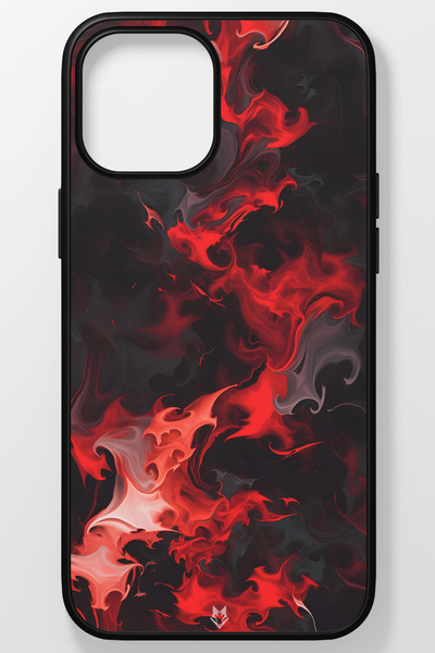 Omega Kırılmaz (Temperli) Cam Sert Plastik iPhone 15 Plus Telefon Kılıfı