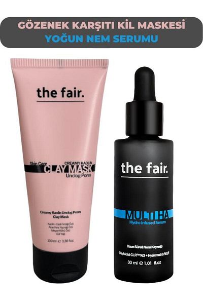 the fair. .Anti-Pore Clay Mask and Intensive Moisture Serum