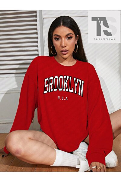 Tarzsokak Spuštena ramena Grafička majica sa slovima