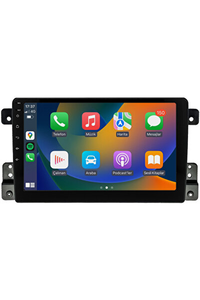 EXVOL Suziki Grand Vitara 2005-2014 Android Multimedya Carplay 9 Inc Hd Ips Ekran 2/32gb Kamera Hediyeli