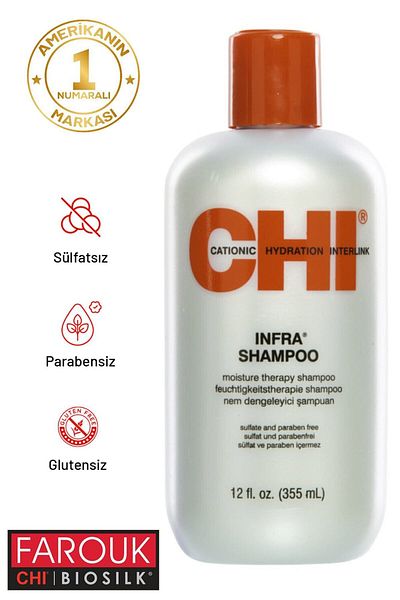 Chi 355 ml Infra Sulfate-Free Shampoo