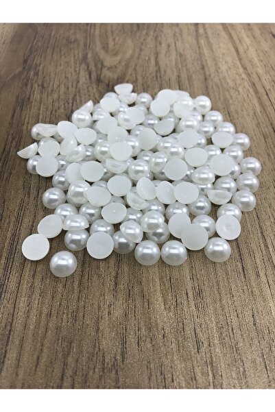 aladepo خرز نصف لؤلؤ 10 ملم 30 جرام (100 قطعة)