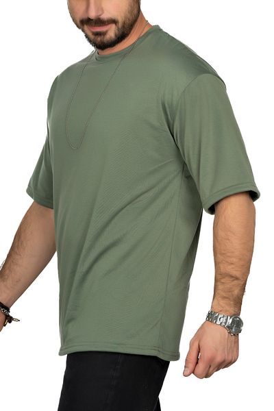 MAXI DRY Μπλουζάκι Oversize κατά της υπερβολικής εφίδρωσης, Αδιάβροχο, Διπλό στρώμα, Χακί