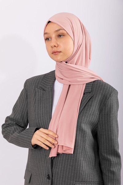 hijabchi Εισαγόμενο Premium Jersey - Dark Powder