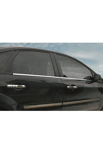 OTOTUNING53 Ford Focus SD Krom Cam Çıtası 2005-2011 4Prç Paslanmaz Çelik