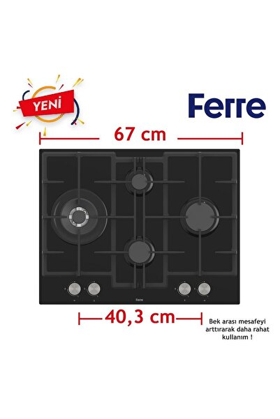 Ferre Steamart&fryart Serisi Buharlı Pişirme Siyah Set (ed075 + Xe64cs +d077 )
