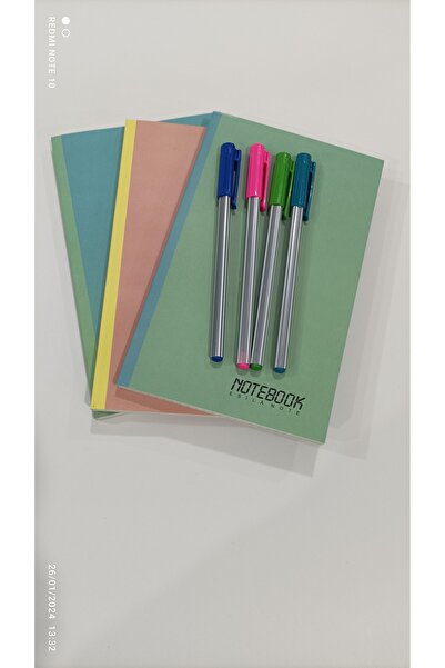 DEF 3LÜ NOT DEFTERİ