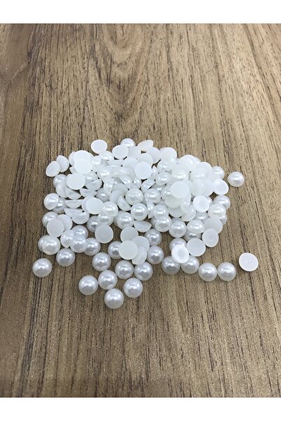 aladepo خرز تزيين نصف لؤلؤة 8 مم 15 جرام (115 قطعة)