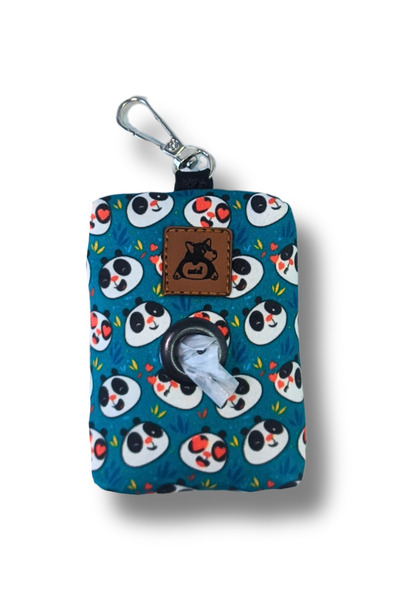 UTDpet Panda Patterned Dog and Poop Feces Waste Roll Set
