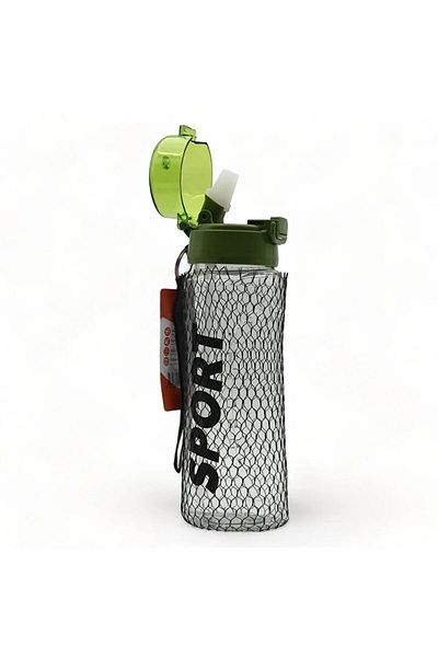Relaxion 700ml Shockproof Water Bottle with Straw Bottle BPA Free RLX426-Green