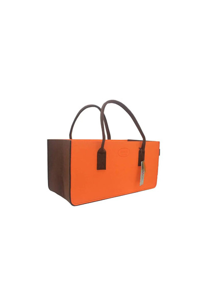 RAIKOU New Orange Shopping Bag High Quality Sturdy Bag Suitable for Picnic and Storage Bag