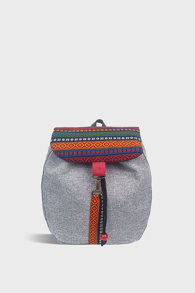 Ayşe Teyze'nin Çantaları Women's Gray Backpack Ksırt04