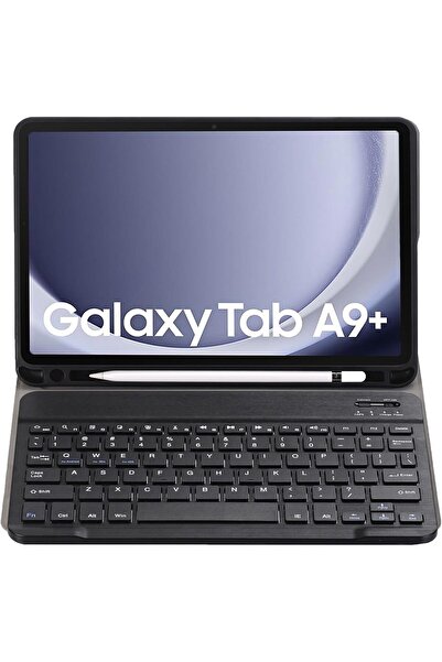 Fogy Samsung Galaxy A11 Plus/A9 Plus 2025 Için Çıkarılabilir Bluetooth Klavye Kılıfı (TABLET DEĞİLDİR)