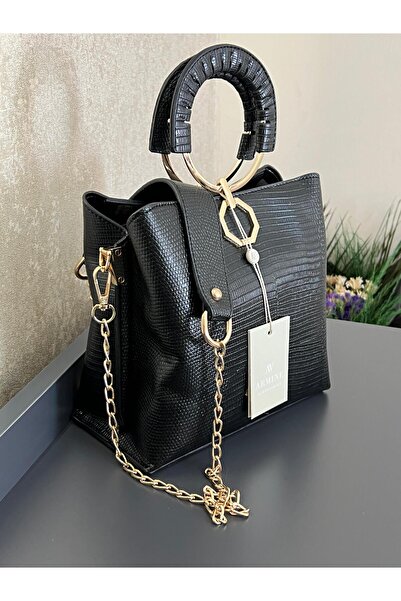 Armine ARM.260.CRC Armine حقيبة يد جلدية ملونة مخصصة مصممة كحقيبة يد وذراع