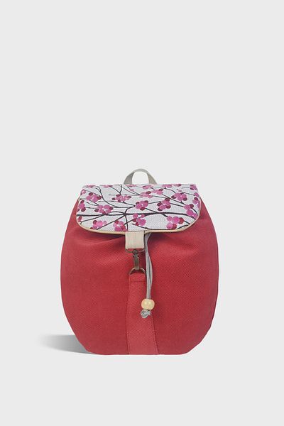 Ayşe Teyze'nin Çantaları Women's Cherry Blossom Handmade Backpack
