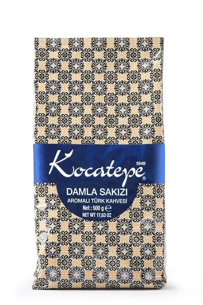 KOCATEPE KAHVE Kocatepe Turkish Coffee Dropper Flavored 500gr Foil