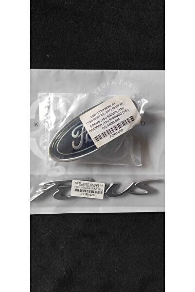 OEM Focus 3 Sedan Ön Arma Focus Bagaj Yazısı 2015 - 2018