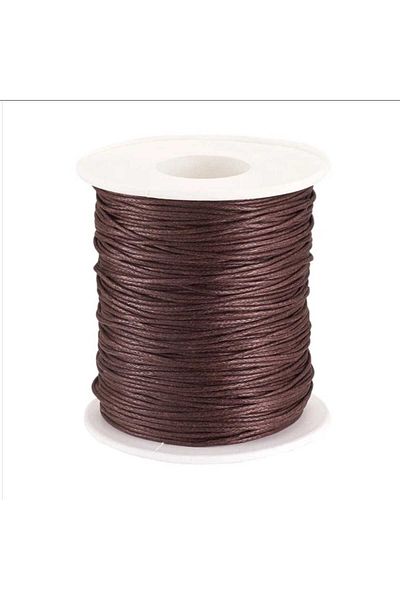 yiğit aksesuar 10 meters 1 mm Tan Korean string necklace bracelet jewelry string