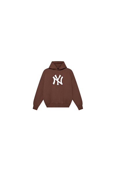 SILATU nwy baskılı kahverengi çocuk sweat