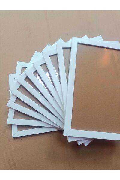 Özcam Ayna Ve Çerçeve 21x30 10'lu Beyaz A4 Boyutu Belge Çerçevesi