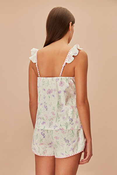 SUWEN Butterfly Shorts Set