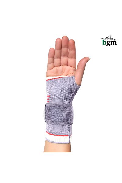 bgm Knitted Hand Wrist Splint High Quality Metal Support Static Hand Wrist Splint
