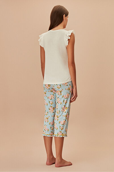 SUWEN Fiona Capri Set