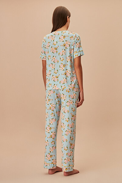 SUWEN Fiona Masculine Pajama Set