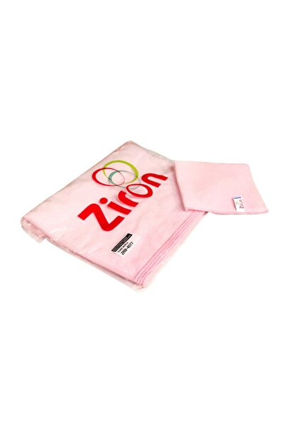 Ziron Lavetă de curățare cu textura groasă din microfibră roz 40x40 10 buc