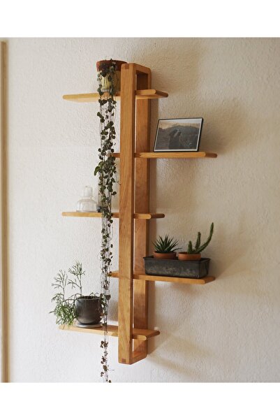 Genel Markalar Ahşap ayarlanabilir raflı çiçeklik