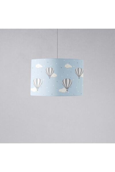 Evmila Mavi Uçan Balonlar Sarkıt Lamba Modeli