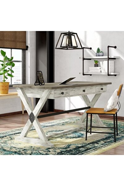 sepetimorganik Ahşap Çalışma Masası