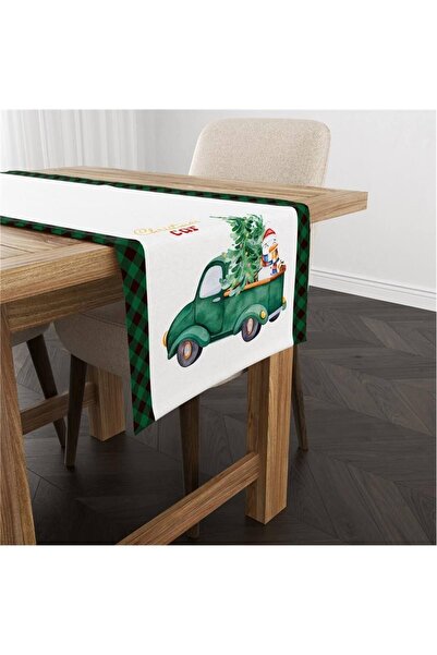 milroma Βελούδινο διάδρομο με θέμα το Χριστουγεννιάτικο αυτοκίνητο