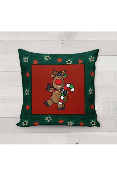 milroma Ειδικό κάλυμμα μαξιλαριού με βελούδινο σχέδιο με ελάφια για την Πρωτο...