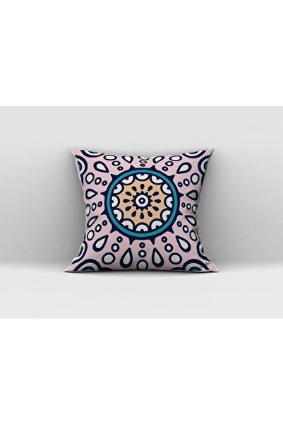 milroma Двустранен калъф за възглавница с мандала мотив, дигитално отпечатан,...
