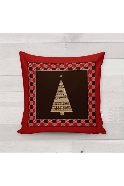 milroma Калъфка за възглавница от кадифе с мотив „Нова година“