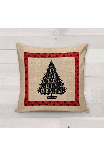 milroma Калъфка за възглавница от кадифе с мотив „Нова година“