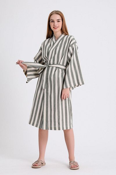 Dekordan House Line Kimono 100% Cotton
