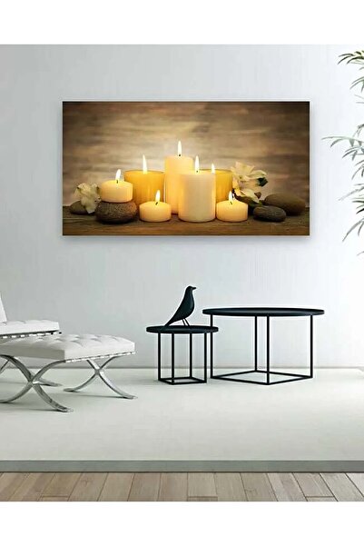 PrintiesPlus MumIşığıDekoratifKanvasDuvarTablo