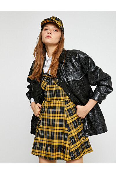 Koton Μπουφάν Bomber Faux Leather Crocodile