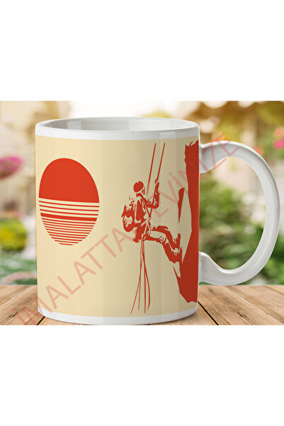 ART HEDİYE كوب زجاجي مطبوع عليه جبال الجبال