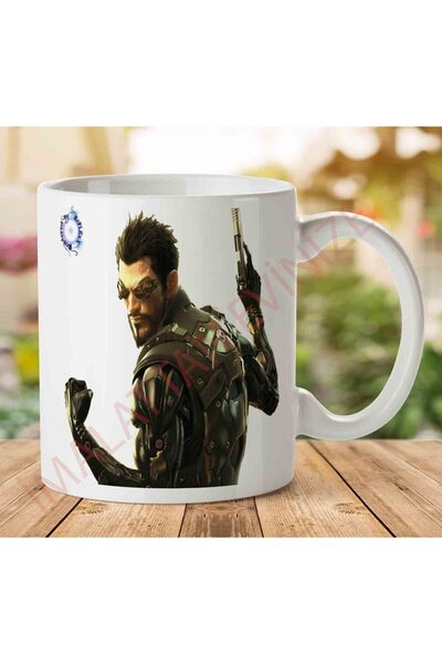 ART HEDİYE 1-2351 كوب مطبوع على الجانبين من Deus Ex.jpg