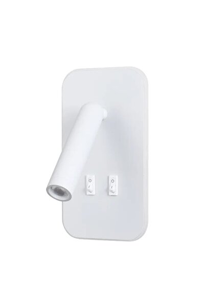 Cata 13 W Led Tuvalu Yatak Başı Aplik - Gün Işığı (3000K) - Beyaz - CT-5253B