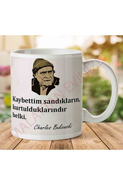 ART HEDİYE كوب مطبوع عليه وجهين من Charles Bukowski I Lost Chests.jpg