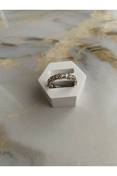 Shine Your Light Xoxo Zirkon Taşlı Ayarlanabilir Çelik Yüzük