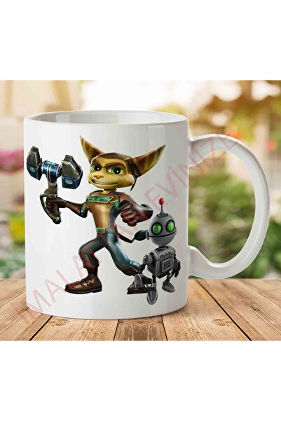 ART HEDİYE كوب مطبوع على الجانبين من نوع A2541 Ratchet Clank.jpg