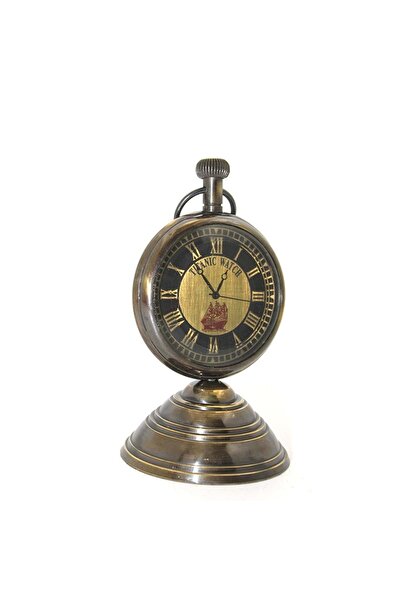 hediyeconcepti Titanic Watch 1912 İn Memory Of Eskitme Pirinç Romen Rakamlı M...