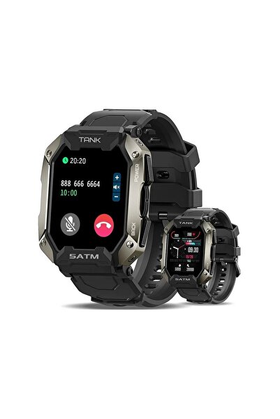 Şıktek Kospet Tank M1 Tank Smart Watch Kvk Garantili Tank M1 Akıllı Saat 50 Gün Bekleme Süresi