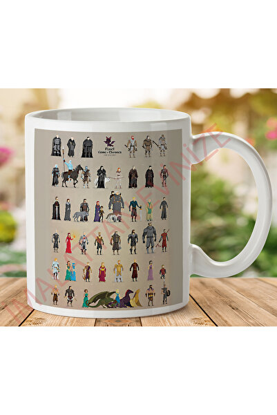 ART HEDİYE 1-172 GT شخصيات 3 أكواب