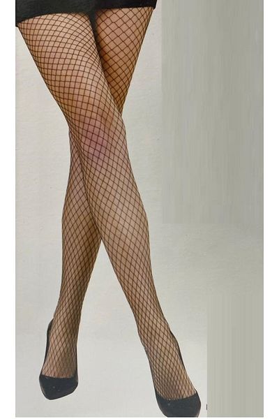 minihira butik Черни мрежести фентъзи чорапогащници с тънки пръсти